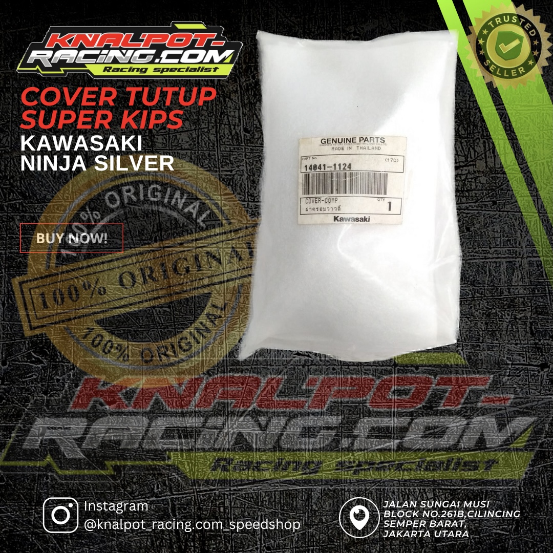 COVER TUTUP SUPER KIPS NINJA SILVER